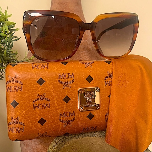 MCM Accessories - MCM Bundle Sunglasses with Hard Case & Cleaning Cloth New and Authentic